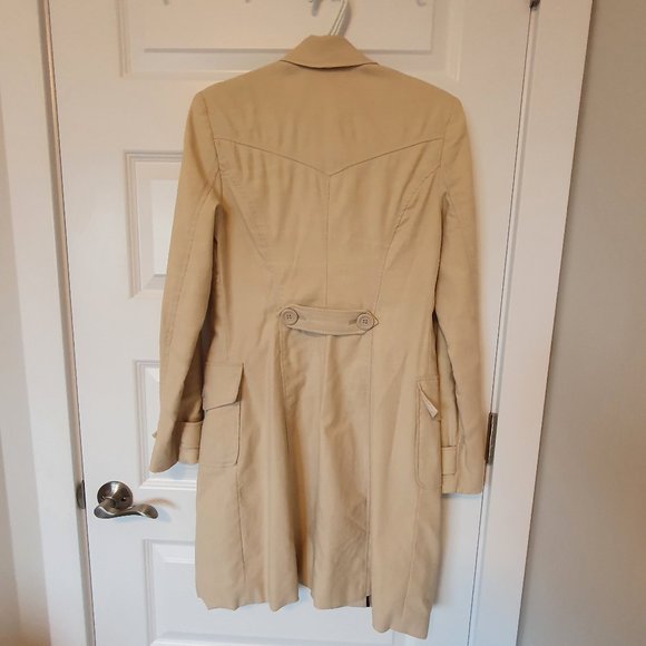 Dynamite - single breasted lapel neck trench coat (size 5) - Picture 3 of 3